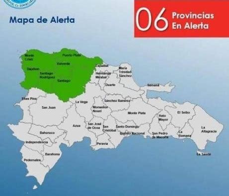 Alerta Verde Para Seis Provincias Por Pasos De Sistema Frontal N Digital