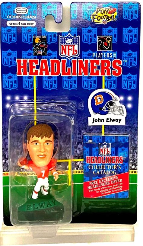 Vintage Corinthian Headliners Nfl John Elway Denver Broncos