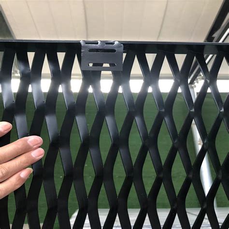 Decorative Fencing Panels Expanded Metal Mesh For Exterior Railing