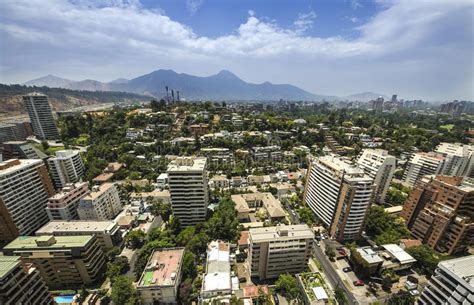 Santiago City Center Chile Stock Image Image Of American District