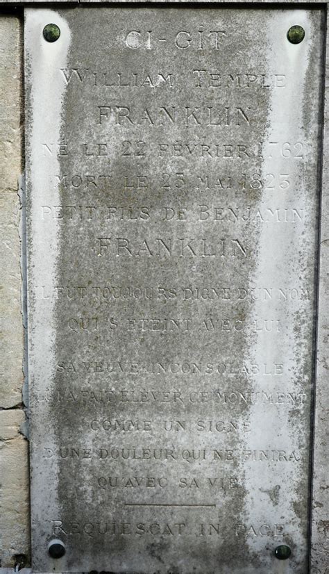 Gravestone Of William Temple Franklin Grandso Flickr