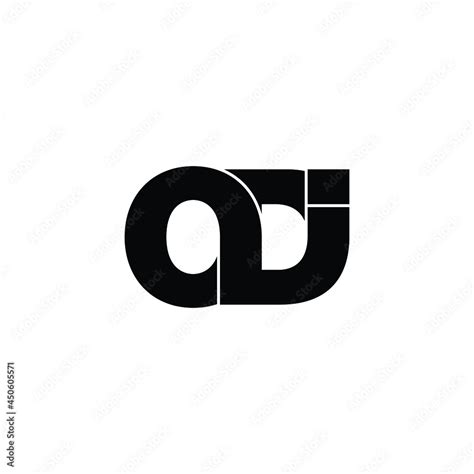 ODI letter monogram logo design vector Stock Vector | Adobe Stock