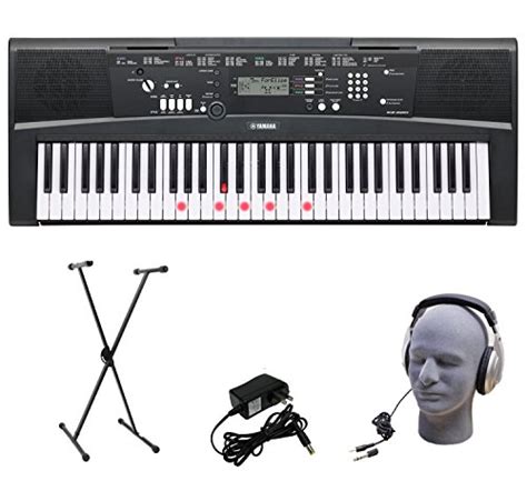 Yamaha Ez Lighted Key Portable Keyboard Package With Headphones