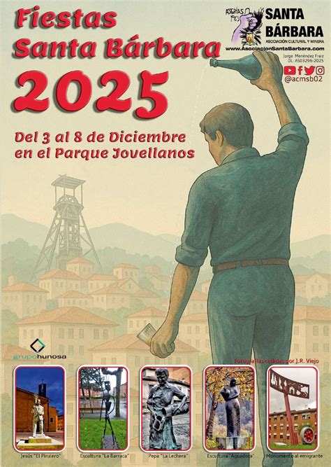 Fiestas de Santa Bárbara 2025 - Ayuntamiento de Mieres