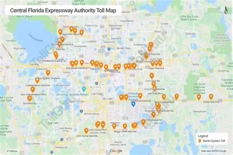 Where Can I See Us Toll Roads Map Tollguru