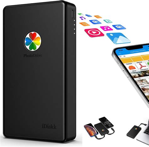 Idiskk App Le Certified Tb Portable External Hard Drive For Iphone