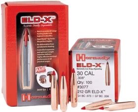 K P Hornady Eld X Bullets Mm Gr Box P Widforss Se