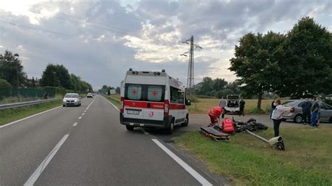 MEDIGLIA Grave Un Centauro Dopo Lo Schianto Cronaca