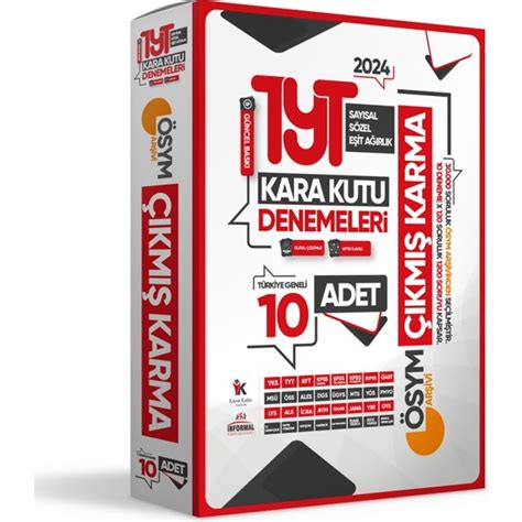 Karakutu Yay Nlar Tyt Sym Km Karma Kara Kutu Kitab