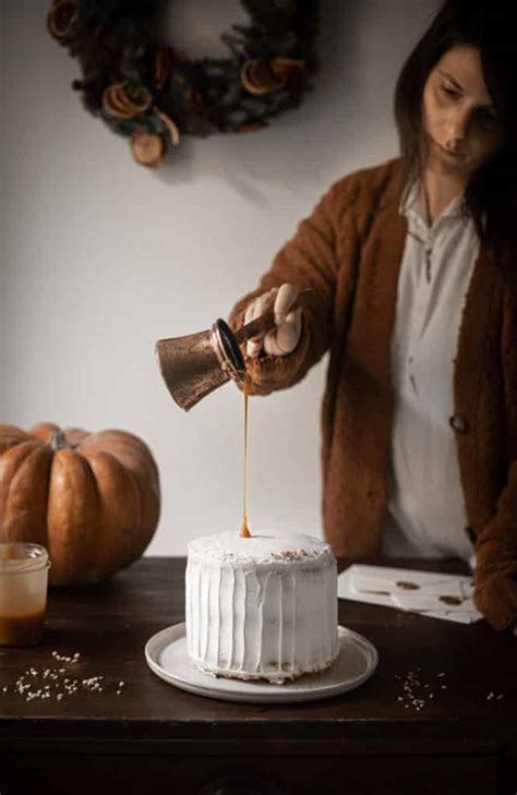 Naked Cake Alla Zucca E Caramello Per Salutare Il Mio Frollemente