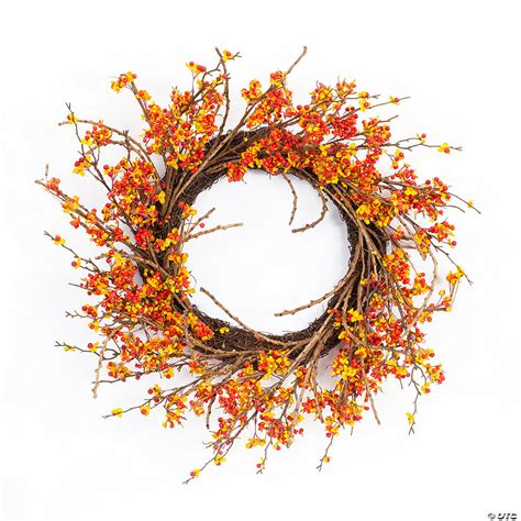 Melrose International Bittersweet Wreath 24.75In | Oriental Trading