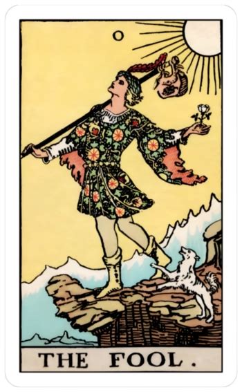 The Fool Tarot Card Meaning Upright And Reversed Tarot With Joy