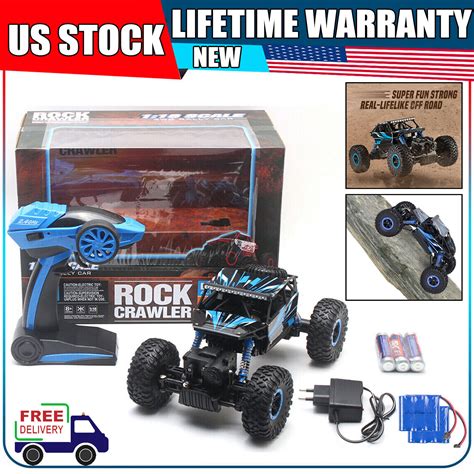 Wd Rc Monster Truck Off Road Vehicle G Remote Control Buggy Crawler