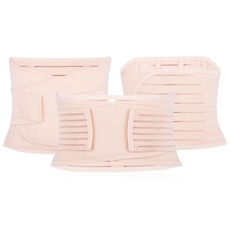 3 Piecesset Maternity Postnatal Belt Belly Band Slim Shapers Bandage Underwear Lingerie Waist