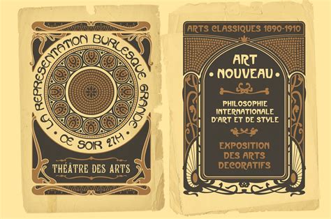 Create Beautiful Vintage Art Nouveau Posters in Photoshop