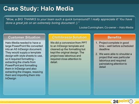 Business Case Study Presentation Template