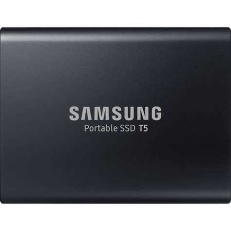 SAMSUNG Disque SSD Externe T5 Noir 2To MU PA2T0B EU Cdiscount