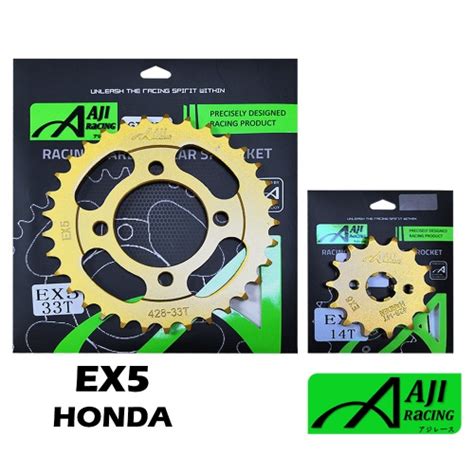 Aji Racing Harden Sprocket Honda Ex Rear Front Sproket T T