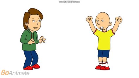 Caillou Rants His Dad Grounded Concussion Time Youtube