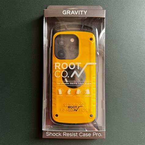 Yahoo オークション Root Co 【iphone15pro専用】gravity Shock Res