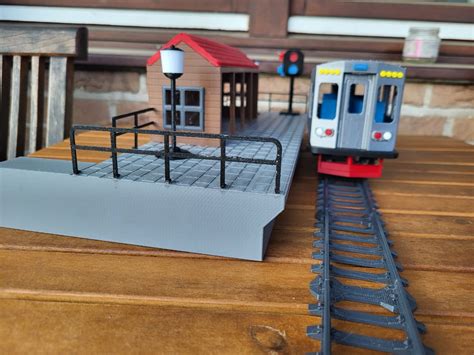 Stl File Train Station For 0 Scale Toy Trains 🚆 3mf ・model To Download And 3d Print・cults