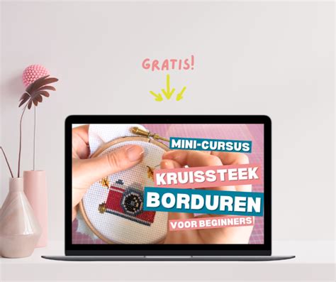 Kruissteek Borduren Voor Beginners Gratis Videotutorial Iris Borduurt