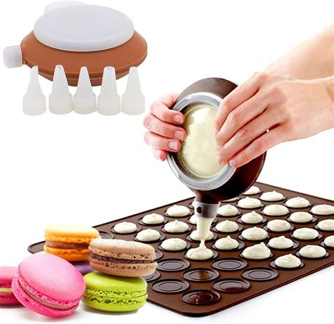 Moules Macarons Buses Silicone Cuisson Moule Macaron Moule Cuisson