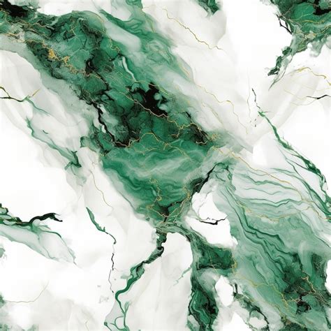 Premium AI Image | Green marble background