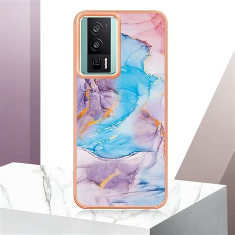 For Xiaomi Poco F5 Pro 5G Redmi K60 Electroplating IMD TPU Phone Case