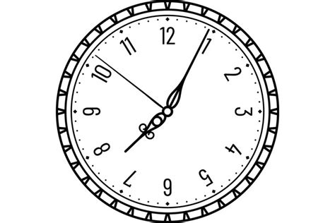 Vintage clock face SVG PNG EPS JPG (3082267)