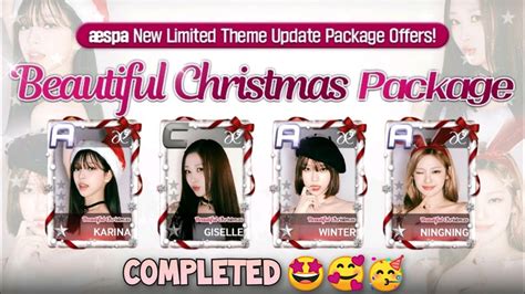 Superstar SMTOWN Completed Aespa Beautiful Christmas Limited Theme