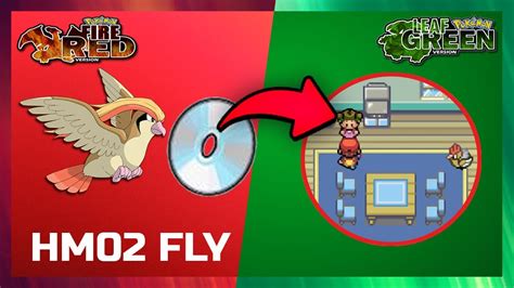 Como Pegar O Hm02 Fly Pokémon Fire Red E Leaf Green Youtube