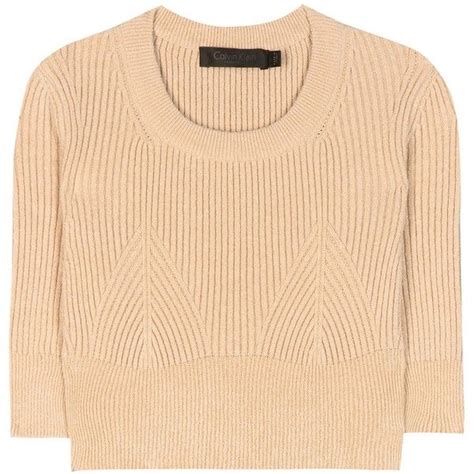 Cozy And Chic Calvin Klein Cropped Sweater