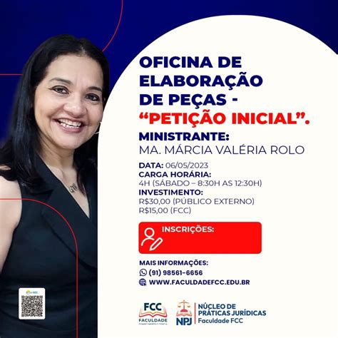 Oficina de Elaboração de Peças Petição Inicial Fcc Faculdade