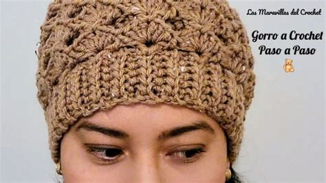 GORRO A CROCHET Tejido Paso A Paso Para Mujer Hat Pattern Crochet