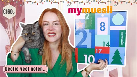 MYMUESLI DELUXE ADVENTSKALENDER UNBOXING 2023 REBECCA DENISE YouTube