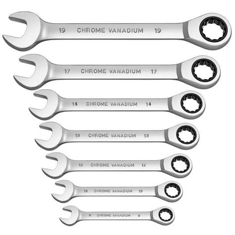 Ratchet Combination Metric Wrench Multitool Key Ratchet Spanners Set Of