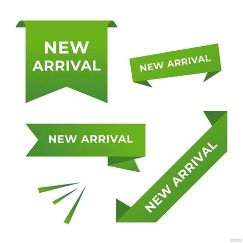 New Arrivals Banner Vector In Illustrator SVG EPS PNG