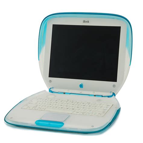 Blue Apple iBook Laptop - Modernica Props