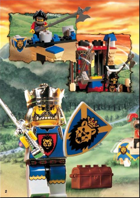 Steve S Lego Blog The Lego Knights Kingdoms 1 Lion Knights Sets 2000 2002