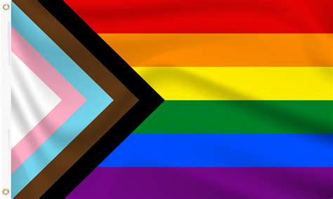 Buy Progress Pride Rainbow Flags | Gay Pride Progress Pride Flags for ...