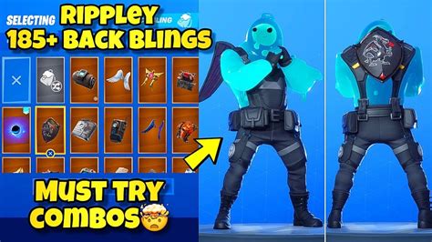 New Rippley Skin Showcased With 185 Back Blings Fortnite Battle