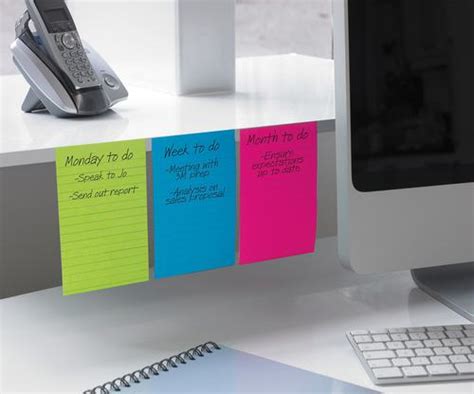 Post It Notes Super Sticky 101x152mm Lined Ultra Pack Of 3 660 3ssuc From Codex Office Solutions