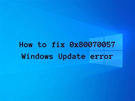 Comment R Parer L Erreur X Sur Windows Update Guide Complet