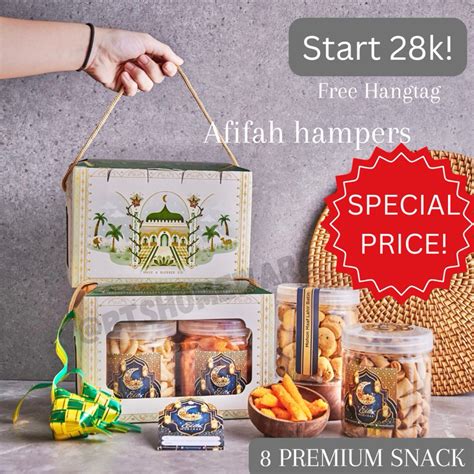 Jual Hampers Lebaran Idul Fitri Snack Box Parcel Lebaran Parsel