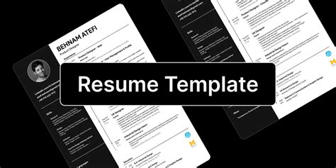 Resume template | Figma