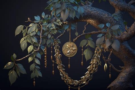 Premium Ai Image Money Tree With Coins Investment Generative Ai