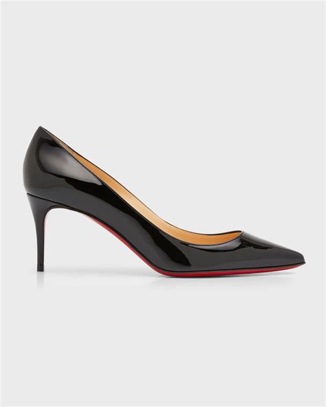 Christian Louboutin Kate 70mm Patent Red Sole Pumps Neiman Marcus