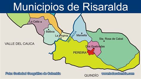 Al Aire Libre Aprovechar Gobernar Mapa De Risaralda Con Sus Municipios