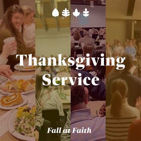 Thanksgiving Service | Faith Presbyterian